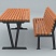 Комплект стол и скамейка "Фэнси-2"